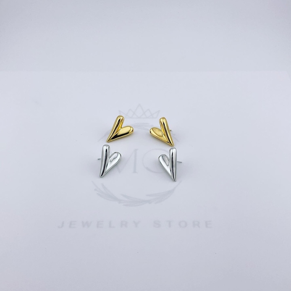 15. Amour Stud Statement Earrings - image 2